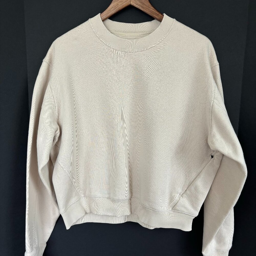 Duer Cropped Sweatshirt With Zippered Pocket